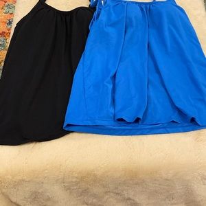 32 Degree tanks tops with built in bras.